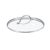 GreenPan Glass Lid with Stainless Steel Handle, 9.5", Silver
