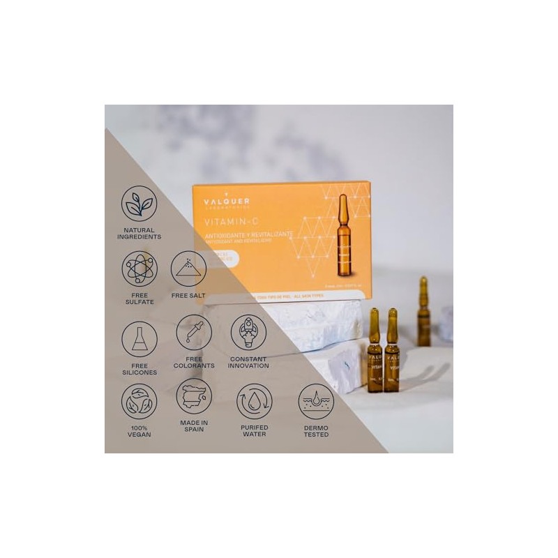 Valquer Serum Facial de Vitamina C en Ampollas | 5