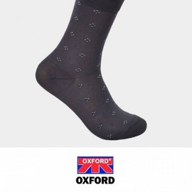 Premium Cotton Men's Long Socks with Formal Diamond Pattern 5 Pairs Mixed Colors - 26cm