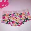 Victoria's Secret Victoria Secret PINK Panty Small Boyshort Floral Banded
