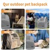 Cat Backpack Carrier for Small Dogs and Medium cat Puppy