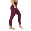 Yogalicious High Waist Ultra Soft Ankle Length Leggings with Pockets