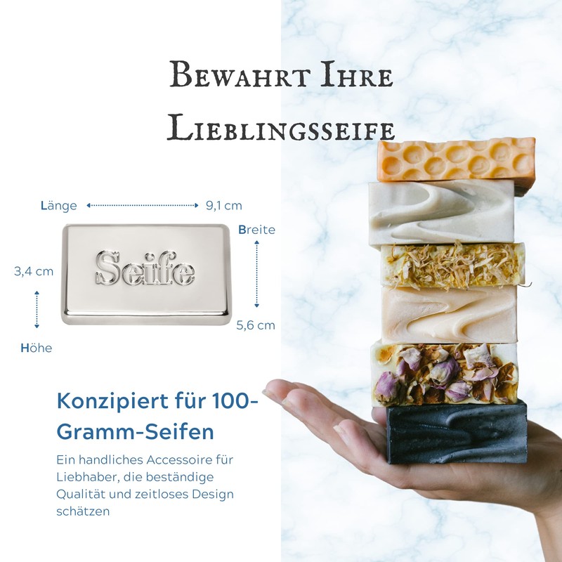 Nickel Silver Travel Soap Box