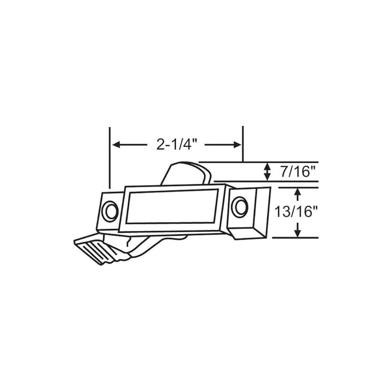 Sash Lock for Vertical and Horizontal Sliding Windows – Replace