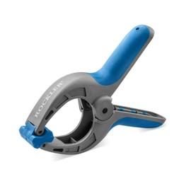 Small Spring Clamps (Pack of 6) – Lightweight, One-Handed Woodworking Clamps Set – Compact, Secure Quick Grip Clamps w/Nylon, Rubber Overmold – Perfect Woodworking Spring Clamps for Small Workpieces