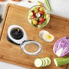 Stainless Steel Egg Slicer Professional - 2-in-1 Egg Slicer &