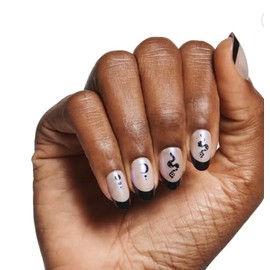 Olive & June Uñas postizas Instant Mani (con pegamento) | 42 uñas postizas, 21 tamaños | Materiales reciclados no tóxicos y duraderos | Aspecto realis