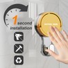 Suction Hooks 4/6 Packs, Powerful Push and Lock Vacuum Multi-Purpose