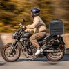 Waterproof Motorcycle Tail Luggage Bag, 48L-64L Expandable, a Rain Cover