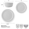 Pfaltzgraff Blooming Meadow 12 Piece Plates Bowls Dinnerware Set, Service