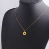 Suettpy 18K Gold Plated Compass Necklace for Women Dainty Pendant