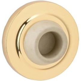 Hb Ives Brass Wall Doorstop CWS407-CCV US3