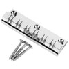 12 String Saddle Tailpiece Metal Chrome Color Saddle Bridge Top