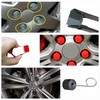 XIANGLONGY 6-Piece Set Wheel Bolt Caps Puller, Wheel Nut Caps