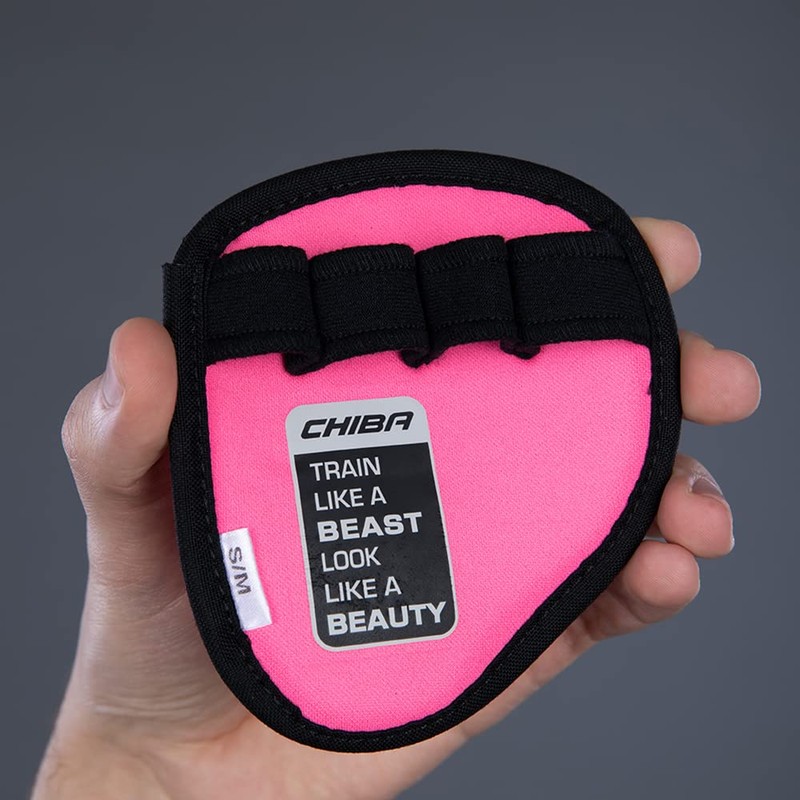 Chiba Unisex's Motivation Grippad Glove, Pink, Small/Medium
