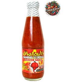 Matouk’s Matouk's Trinidad Scorpion Pepper Sauce | Product of Trinidad & Tobago | 10oz - 2 Pack