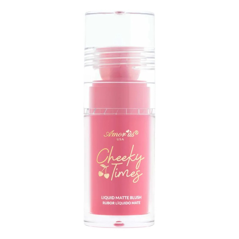 Blush Rubor Líquido Amorus Cheeky Times Pink Coral
