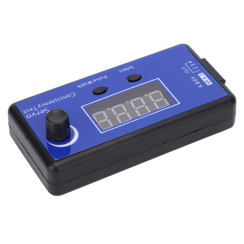 Servo ESC Tester MultiFunctional Brushless Brushed Motor Tester for RC
