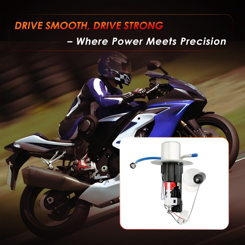 Fuel Pump Assembly 3 Pin, Compatible With 2005-2006 Suzuki GSXR-1000,