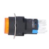 25Pcs Momentary Push Button Switch Self Locking 8 Pin Round