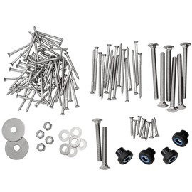ROCKLER Stainless Steel Hardware Pack & Knobs for Folding Adirondack Chair