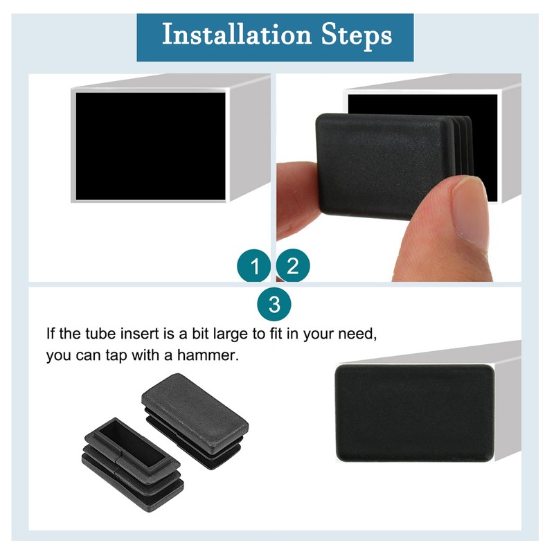 QUARKZMAN 30 x 15 mm Plastic Plug End Cap x