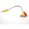 The AV adapter is a replacement cable designed for connecting