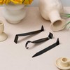 Leriton 3 Pcs Stainless Steel Double Ended Pottery Trimming Tools
