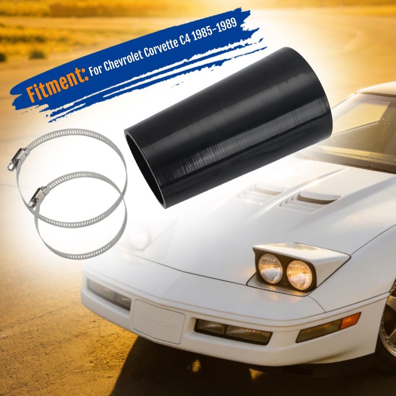 WIKIBB Air Intake Hose for 1985-1989 Chevy Corvette C4 Smooth