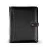 Leather Village Carbon Leather Portfolio Organizer-Professional Business Padfolio for Men