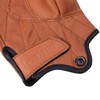 Harssidanzar GM037EU Men's Full Finger Goatskin Leather Touchscreen Motorcycle Fingerless