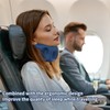 YEEKORO Inflatable Neck Pillow, Travel Pillow for Airplane, Traveling, Office,