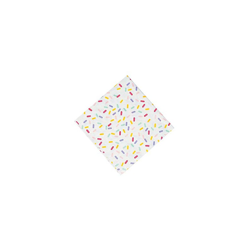 Donut Sprinkles Beverage Napkins - Party Supplies - 16 Pieces