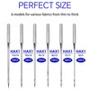 SUYUN WELL 60PCS Universal Sewing Machine Needles Heavy Duty HAX1