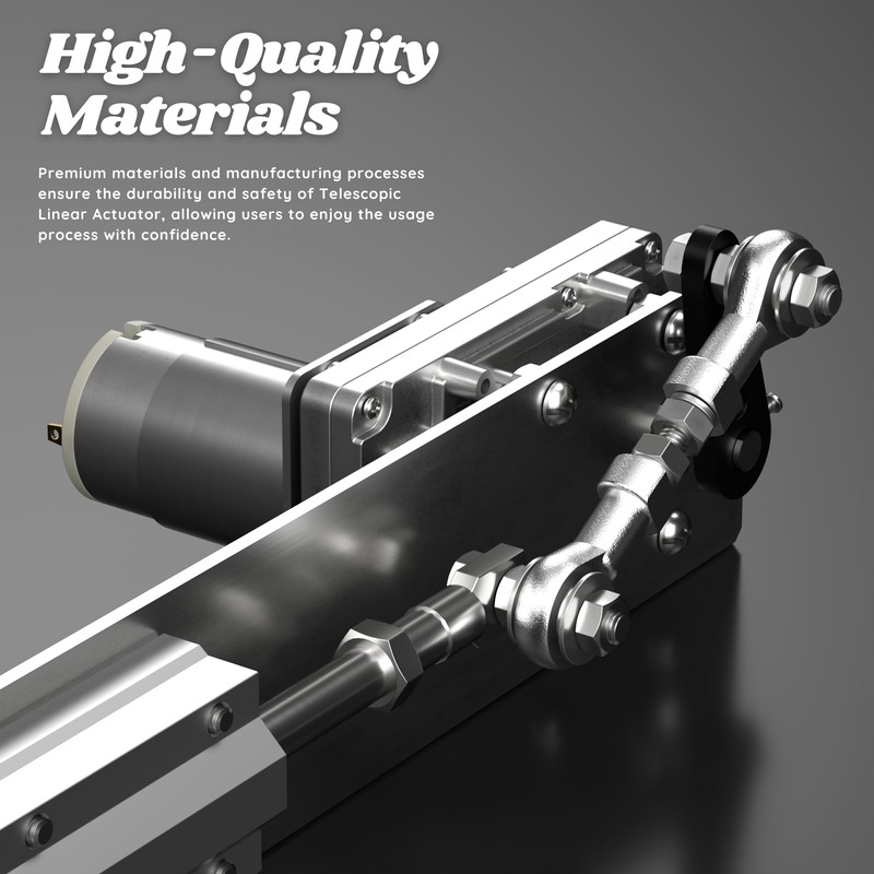 DIY Reciprocating Linear Actuator Stroke 2cm-8cm Adjustable Telescopic Motor with