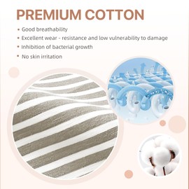 BERVASTO 2Pcs Kitchen Cooking Aprons, Adjustable Bib Aprons with 2 Pockets & Hand Wipe Pocket for Womenand men (2, grey green)