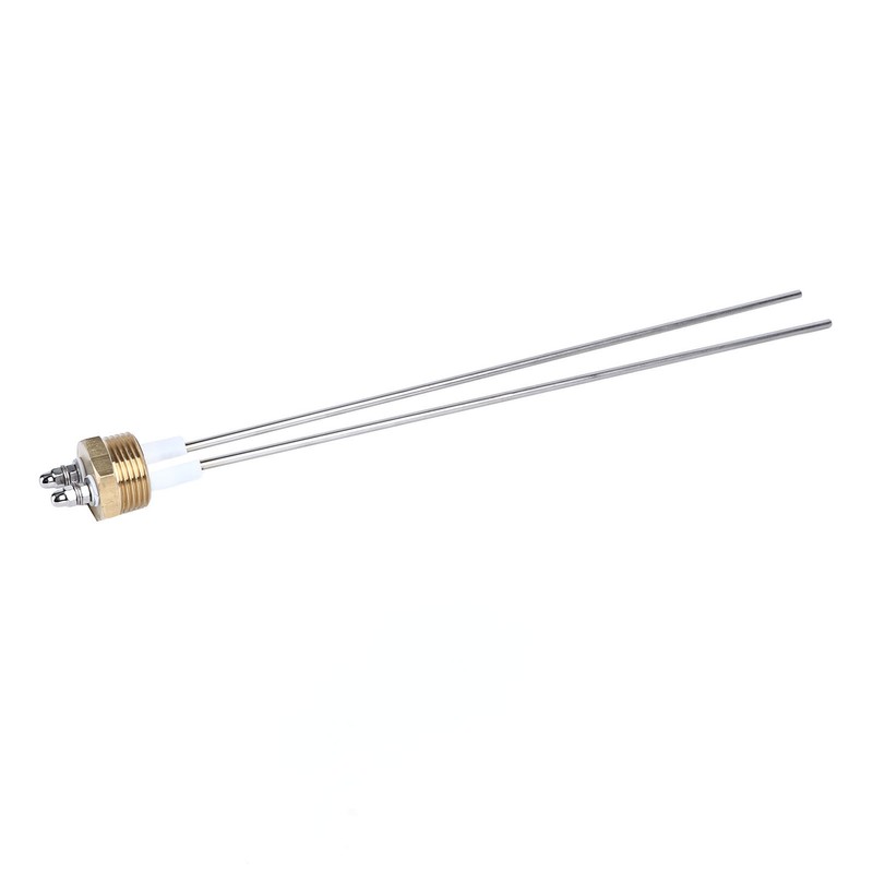 Water Level Electrode Probe 2 Pin PTFE Insulation Brass Stainless