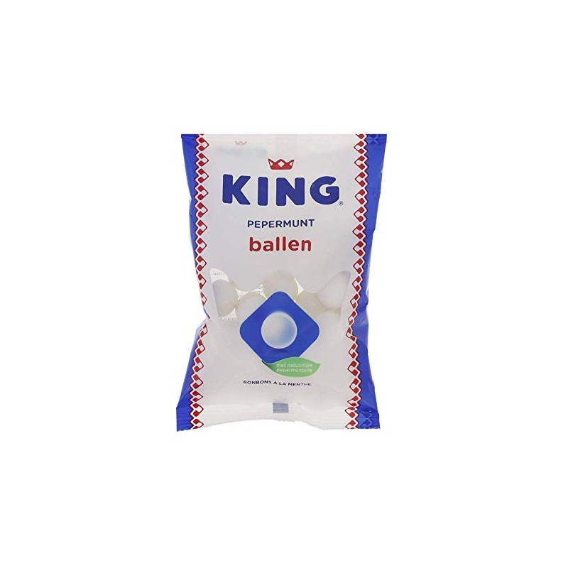 King Peppermint Balls Candy Mints - (1-Pack) - Dutch Holland
