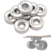 POFET 8 Pieces Skateboard Bearings, 608ZZ Double Shielded Bearings, Small