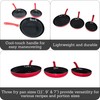 IMUSA Nonstick Ceramic Cookware Set 3-Piece 7in/9in/11in, with Stay-Cool Handles,