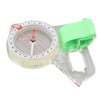 Orienteering Compass Luminous Versatile Sensitive Portable Backpacking Compass for Camping