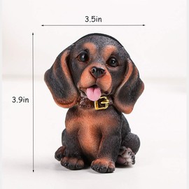 WAWICE Fun Eyeglass Holder Display Stands - Home Office Decorative Glasses Accessories (Dachshund)