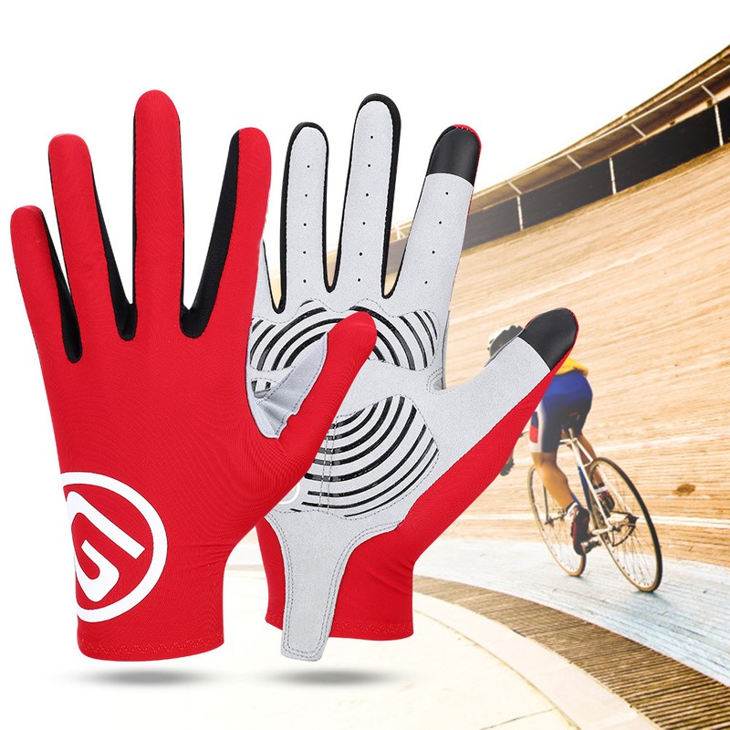 GIYO Touch Screen Long Full Fingers Gel Sports Cycling Gloves