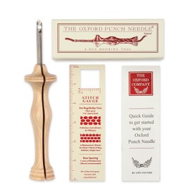 Oxford Punch Needle Regular Natural Wood 6mm - 1pc