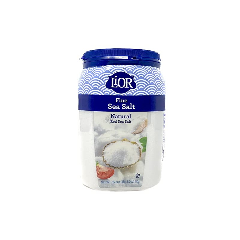 LiOR Fine Sea Salt, Natural Red Sea Salt | Chef’s
