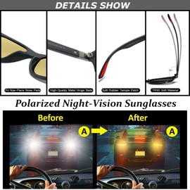 Sunglasses Polarised Men Women Cool Fishing Golf Driving Hiking Ultralight Retro Wrap Around sun glasses UV Protection