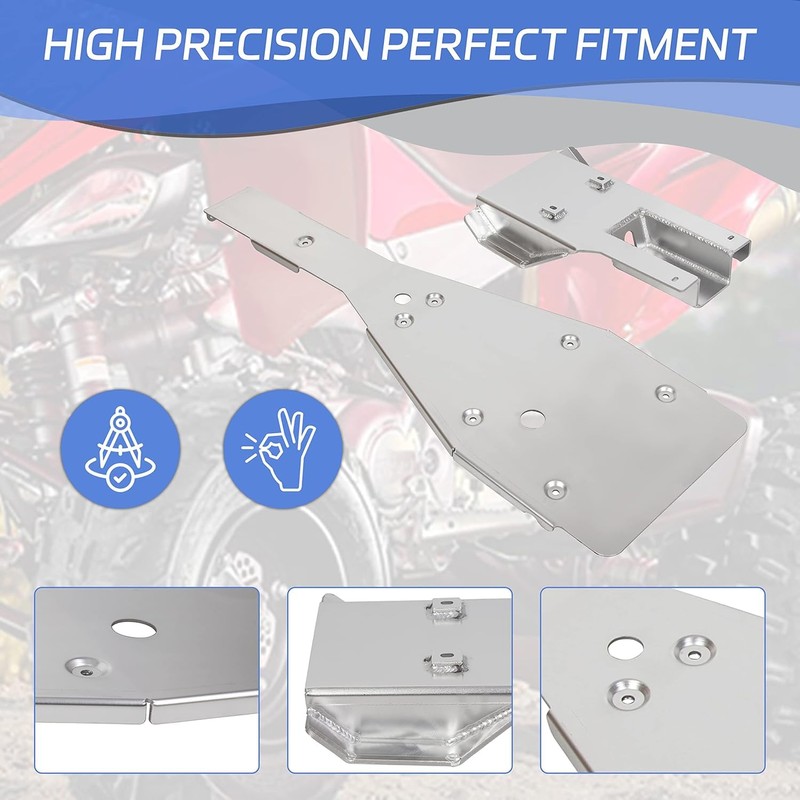 Kojem Skid Plate&Swing Arm Skid Plate Gaurd Compatible with 2006-2020