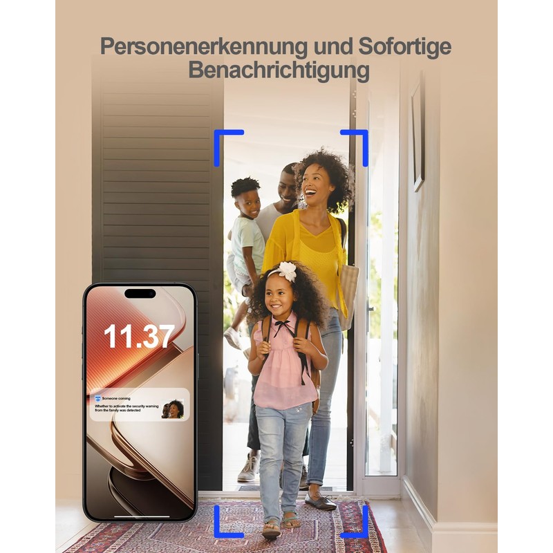 usogood 4MP Internal WiFi Camera, Motion Detection and Tracking and