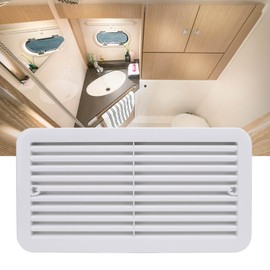 RV Side Air Vent Grill, Quick Indoor Outdoor Air Exchange, 13.78x7.32in Air Return Grille Suitable for RVs, Trailers, Motorhomes Air Vent Cover for The Bathroom, Kitchen