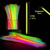 LOMIMOS 100PCS Spring Glow Sticks(8"),Glow in The Dark Party Supplies